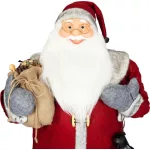 Dekoráció MagicHome Karácsony, Mikulás, piros, 120 cm