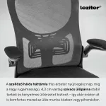 Flexo ergonomikus irodai forgószék deréktámasszal
