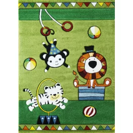 Ber. SMART KIDS 22316 zöld 140 x 190 cm szőnyeg