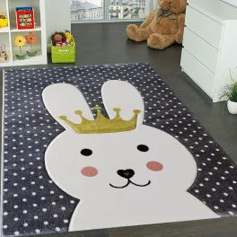 Ber. SMART KIDS 22414 szürke 140 x 190 cm szőnyeg