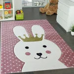 Ber. SMART KIDS 22414 rózsaszín 140 x 190 cm szőnyeg