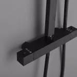 Mazama Black zuhanyszett termosztátos csapteleppel