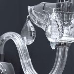 Kira fali lámpa Króm 42x23x26 cm