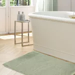 Marcelo szőrme hatású fürdőszobaszőnyeg Burgundi vörös 60x90 cm