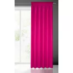 Rita egyszínű dekor függöny Magenta 140x270 cm