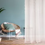 Stella dekor függöny pom-pom díszítéssel Pasztell rózsaszín 140x250 cm