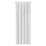 Stella dekor függöny pom-pom díszítéssel Fehér 140x270 cm