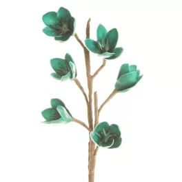 Flore virág Türkiz 76x26 cm