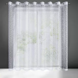   Amanda hálós szerkezetű fényáteresztő függöny Fehér 300x250 cm