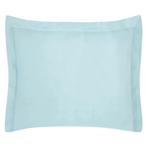 Novac cipzáras párnahuzat 70x90 cm pamut Világoskék