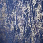 Kornelia bársony sötétítő függöny Gránátkék 140x270 cm