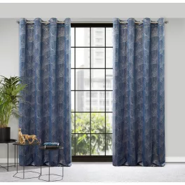   Goja Pierre Cardin bársony sötétítő függöny Gránátkék 140x250 cm