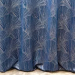 Goja Pierre Cardin bársony sötétítő függöny Gránátkék 140x250 cm