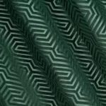 Inga Pierre Cardin bársony függöny Sötétzöld 140x250 cm