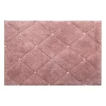Chic pamut fürdőszobaszőnyeg Sötét rózsaszín 60x90 cm