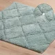 Chic pamut fürdőszobaszőnyeg Menta 60x90 cm