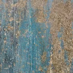 Arany absztrakt festmény 445 Gránátkék/arany 80x100 cm