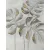 Levelek modern falikép 443 Arany 60x80 cm