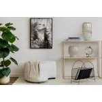 Apró mintás akril takaró rojtokkal Bézs 130x170 cm