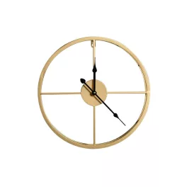   Dekoratív falióra 26  modern minimalista stílusban Arany 40x6x40 cm