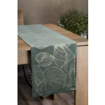 Blink16 bársony asztali futó Sötét menta 35x140 cm