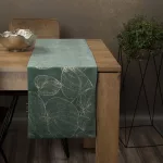 Blink16 bársony asztali futó Sötét menta 35x140 cm