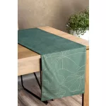 Blink18 bársony asztali futó Sötét menta 35x180 cm