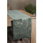 Blink16 bársony asztali futó Sötét menta 35x220 cm