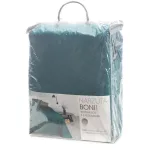 Boni1 mikroszálas ágytakaró 2db párnahuzattal Sötét türkiz 200x220 cm +2db 40x40