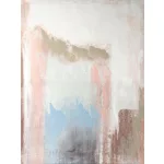 Kézzel festett absztrakt falikép 464 Ezüst 60x80 cm