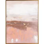Absztrakt festmény kerettel 472 Rózsaszín 60x80 cm