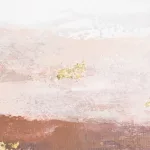 Absztrakt festmény kerettel 472 Rózsaszín 60x80 cm