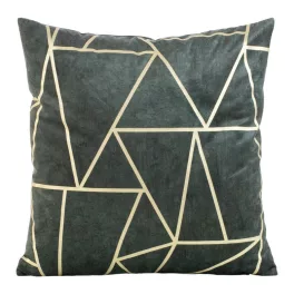   Blink29 bársony párnahuzat Sötét menta/világos arany 45x45 cm