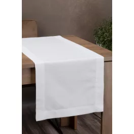Ellen lurex asztali futó Fehér 40x140 cm