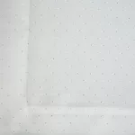 Ellen lurex asztalterítő Fehér/ezüst 85x85 cm