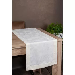 Lena lurex asztali futó Krém/arany 40x140 cm