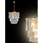 Dalia csillár Arany 42x50 cm - max. 150 cm