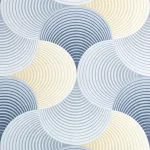 Aseta sötétítő függöny Szürke/sárga 140x250 cm