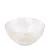 Blanca5 üveg tál Fehér/arany 25x13 cm