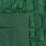 Salvia7 exkluzív ágytakaró bársony Sötétzöld 280x260 cm