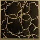 Alisma1 többrészes falikép Barna/arany 53x53 cm