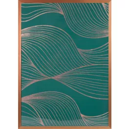 Salvia9 falikép Zöld/réz 53x73 cm