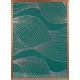 Salvia9 falikép Zöld/réz 53x73 cm