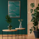 Salvia9 falikép Zöld/réz 53x73 cm