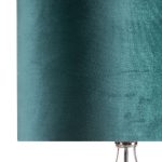 Salvia8 állólámpa bársony búrával Szürkészöld 43x157 cm