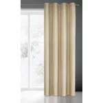 Rita egyszínű dekor függöny Bézs 140x250 cm