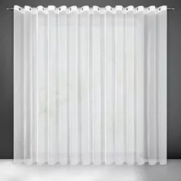 Nicea fényáteresztő függöny Fehér 350x250 cm