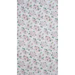 Emi mintás dekor függöny Fehér/rózsaszín 140x250 cm