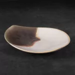 Katia dekoratív kerámia tál Krémszín/bézs 28x23x6 cm