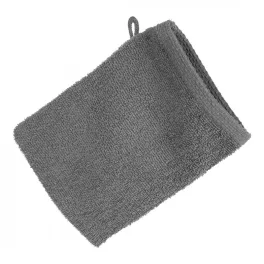 Frottír mosdókesztyű 400 g/m2 Acélszürke 16x21 cm